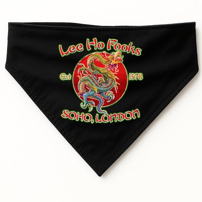Lee Ho Fooks Soho London Est 1978 USA-Made Doggie Bandana