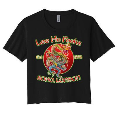 Lee Ho Fooks Soho London Est 1978 Women's Crop Top Tee