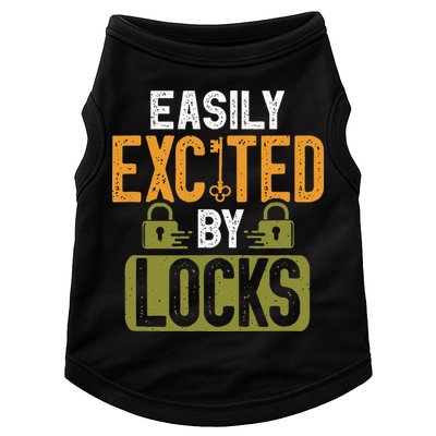 Locksmith Easily Excited Lockpicking Lock Pick Locksmithing Doggie Tank