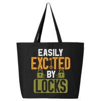 Locksmith Easily Excited Lockpicking Lock Pick Locksmithing 25L Jumbo Tote