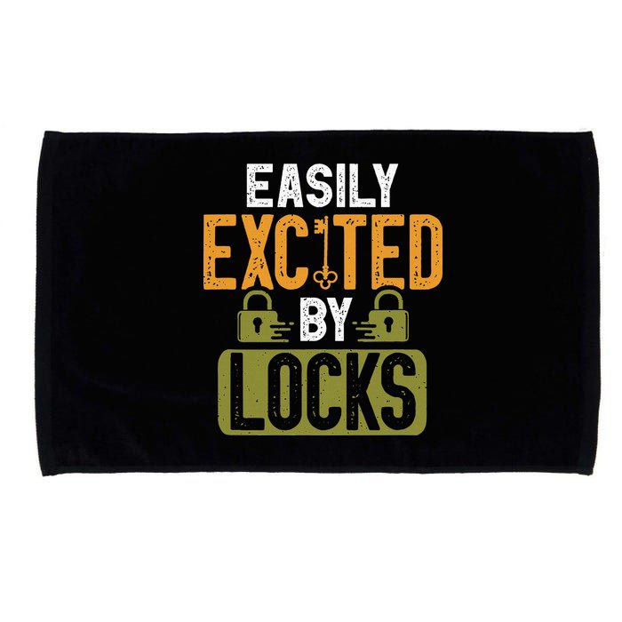 Locksmith Easily Excited Lockpicking Lock Pick Locksmithing Microfiber Hand Towel