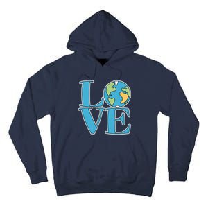 Love Earth Earth Day Simple Letter Box Tall Hoodie