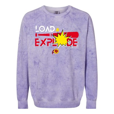 Load & Explode EP Softball Colorblast Crewneck Sweatshirt