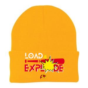 Load & Explode EP Softball Knit Cap Winter Beanie