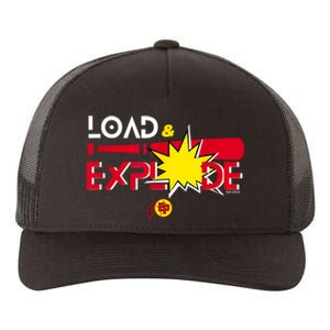 Load & Explode EP Softball Yupoong Adult 5-Panel Trucker Hat