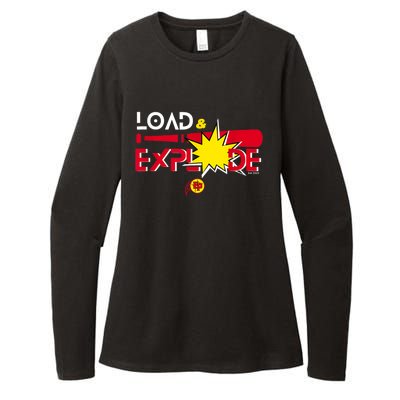 Load & Explode EP Softball Womens CVC Long Sleeve Shirt