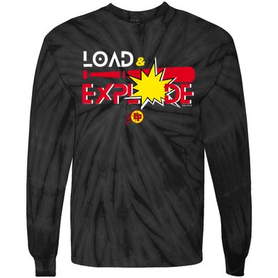 Load & Explode EP Softball Tie-Dye Long Sleeve Shirt