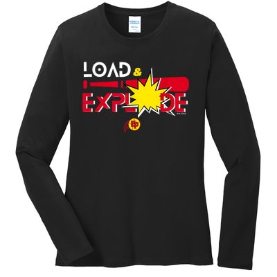 Load & Explode EP Softball Ladies Long Sleeve Shirt