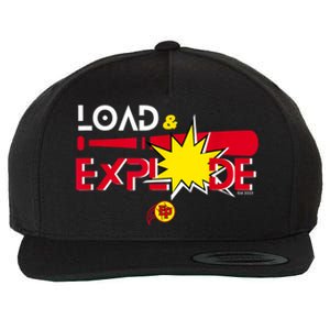 Load & Explode EP Softball Wool Snapback Cap