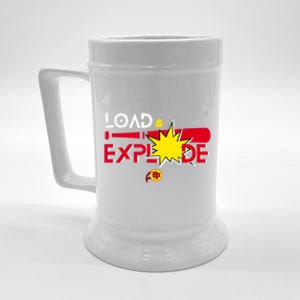 Load & Explode EP Softball Beer Stein