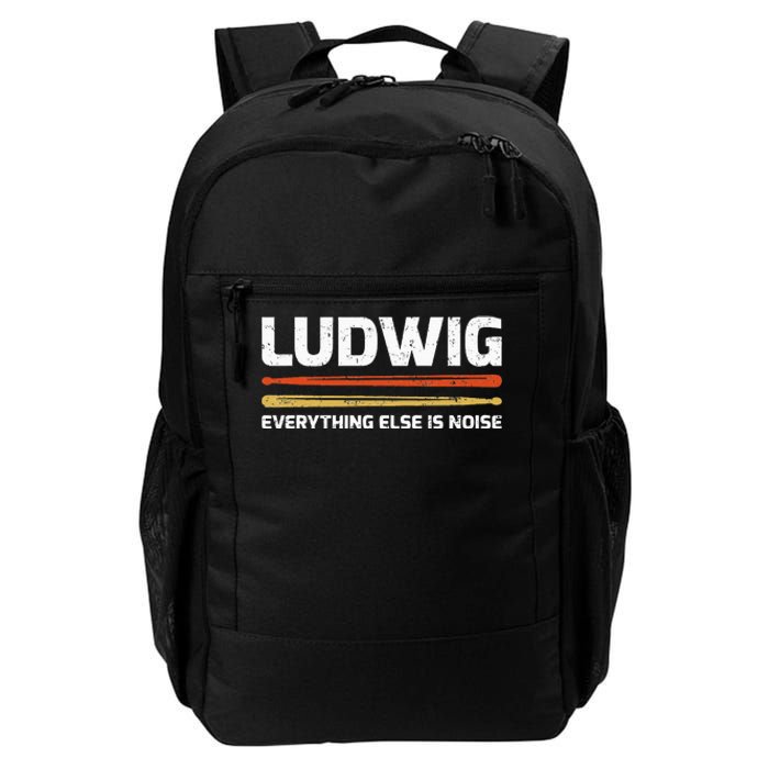 L.U.D.W.I.G Everything Else Is Noise Classical Music Drum Sticks Daily Commute Backpack