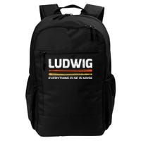 L.U.D.W.I.G Everything Else Is Noise Classical Music Drum Sticks Daily Commute Backpack