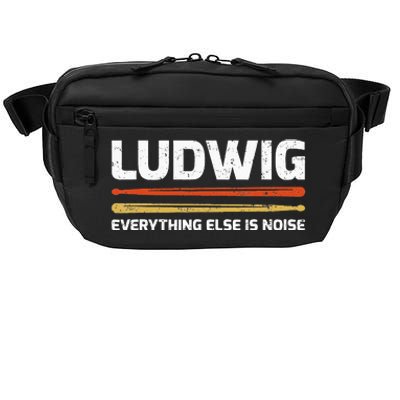 L.U.D.W.I.G Everything Else Is Noise Classical Music Drum Sticks Crossbody Pack