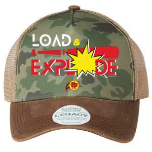 Load & Explode EP Softball Legacy Tie Dye Trucker Hat