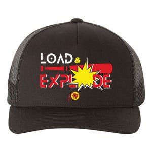 Load & Explode EP Softball Yupoong Adult 5-Panel Trucker Hat