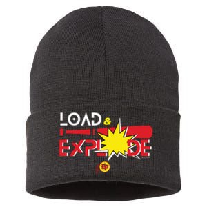 Load & Explode EP Softball Sustainable Knit Beanie