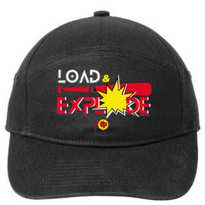 Load & Explode EP Softball 7-Panel Snapback Hat