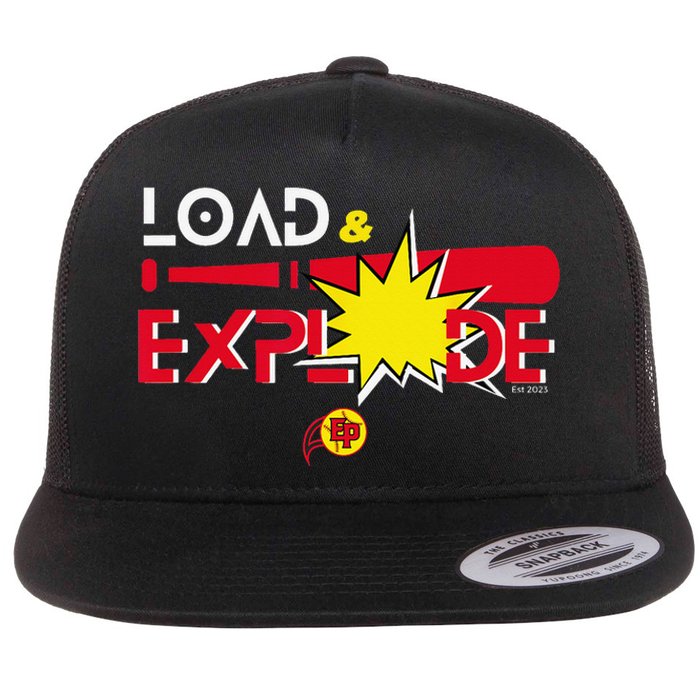 Load & Explode EP Softball Flat Bill Trucker Hat