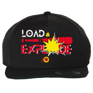 Load & Explode EP Softball Wool Snapback Cap