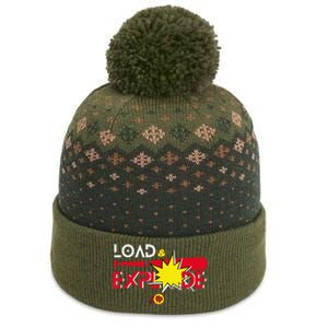 Load & Explode EP Softball The Baniff Cuffed Pom Beanie