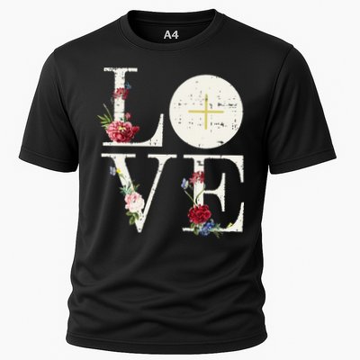 Love Eucharist First Holy Communion Christian Catholic Gift Performance Shirt