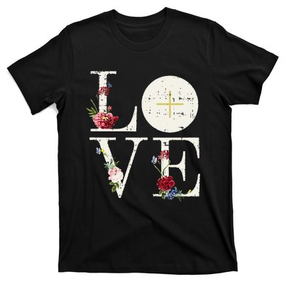 Love Eucharist First Holy Communion Christian Catholic Gift T-Shirt