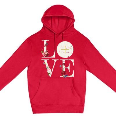 Love Eucharist First Holy Communion Christian Catholic Gift Premium Pullover Hoodie