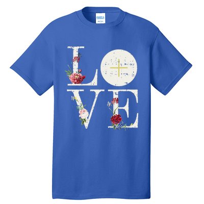 Love Eucharist First Holy Communion Christian Catholic Gift Tall T-Shirt