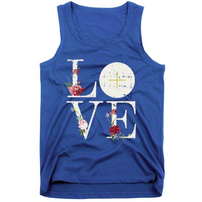 Love Eucharist First Holy Communion Christian Catholic Gift Tank Top