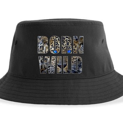 Leopard Eyes Face Born Wild Iger Lion Animal Print Cat Sustainable Bucket Hat