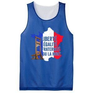 Liberty Equality Fraternity Bastille Day French Revolution Meaningful Gift Mesh Reversible Basketball Jersey Tank