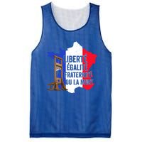 Liberty Equality Fraternity Bastille Day French Revolution Meaningful Gift Mesh Reversible Basketball Jersey Tank