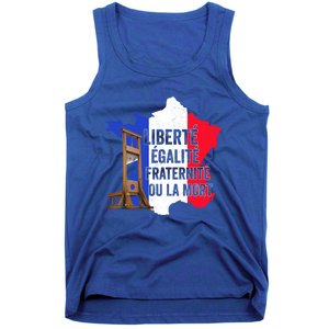 Liberty Equality Fraternity Bastille Day French Revolution Meaningful Gift Tank Top