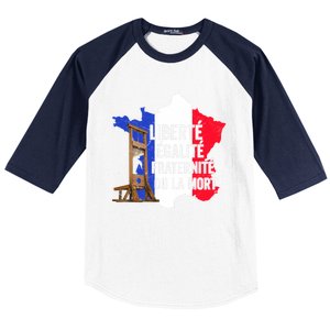 Liberty Equality Fraternity Bastille Day French Revolution Meaningful Gift Baseball Sleeve Shirt