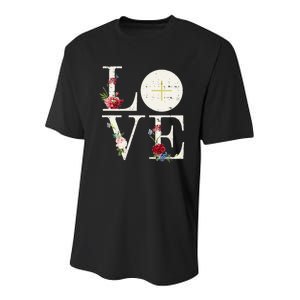 Love Eucharist First Holy Communion Christian Catholic Gift Youth Performance Sprint T-Shirt