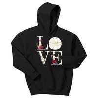 Love Eucharist First Holy Communion Christian Catholic Gift Kids Hoodie