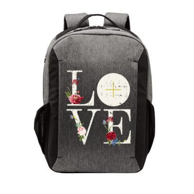 Love Eucharist First Holy Communion Christian Catholic Gift Vector Backpack