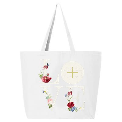 Love Eucharist First Holy Communion Christian Catholic Gift 25L Jumbo Tote