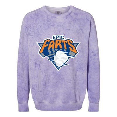 Lebatardaf Epic Farts Colorblast Crewneck Sweatshirt