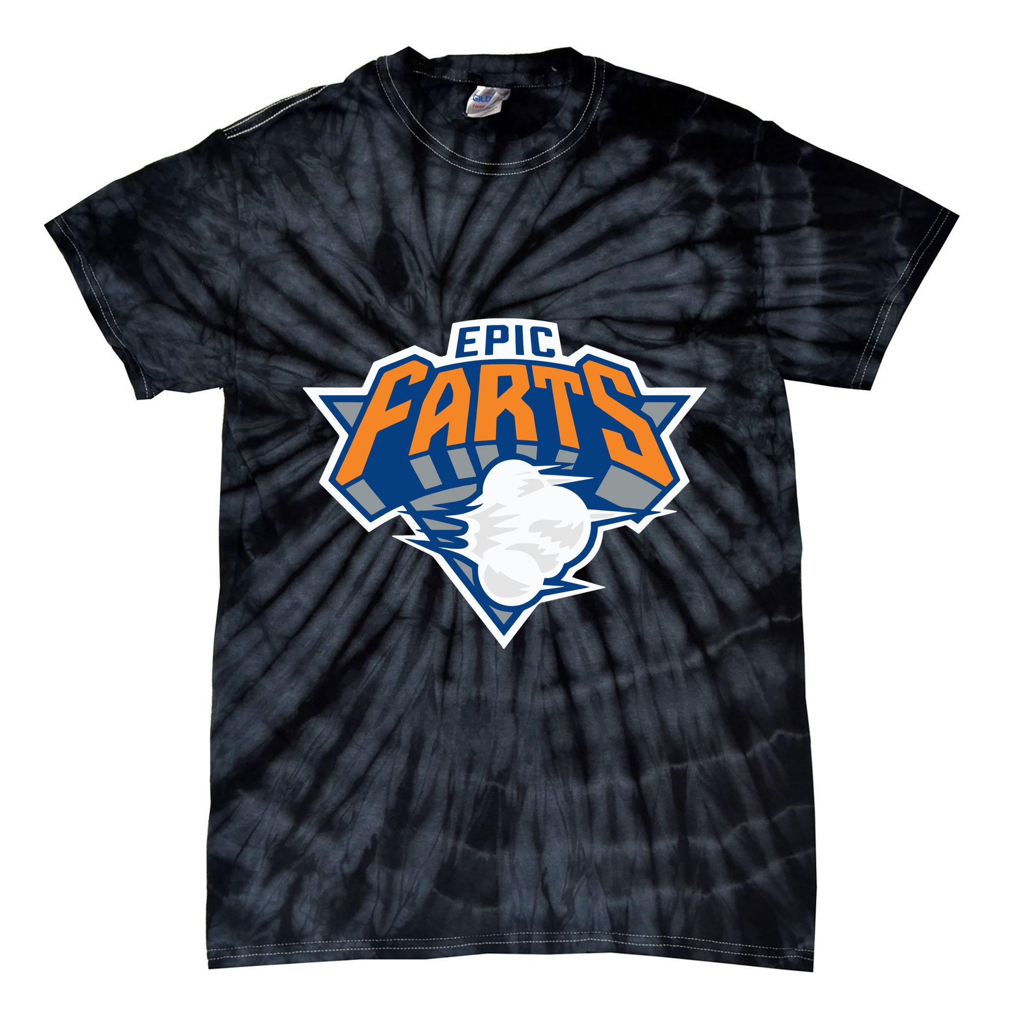 Lebatardaf Epic Farts Tie-Dye T-Shirt