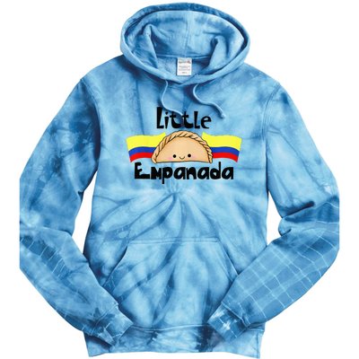 Little Empanada Funny Colombian Baby Shower Colombia Food Tie Dye Hoodie