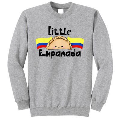 Little Empanada Funny Colombian Baby Shower Colombia Food Tall Sweatshirt