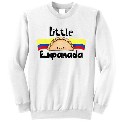 Little Empanada Funny Colombian Baby Shower Colombia Food Sweatshirt