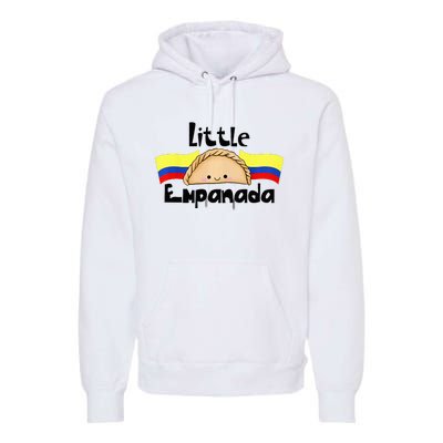 Little Empanada Funny Colombian Baby Shower Colombia Food Premium Hoodie