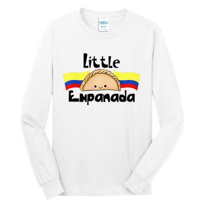 Little Empanada Funny Colombian Baby Shower Colombia Food Tall Long Sleeve T-Shirt