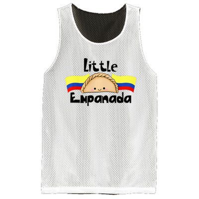 Little Empanada Funny Colombian Baby Shower Colombia Food Mesh Reversible Basketball Jersey Tank