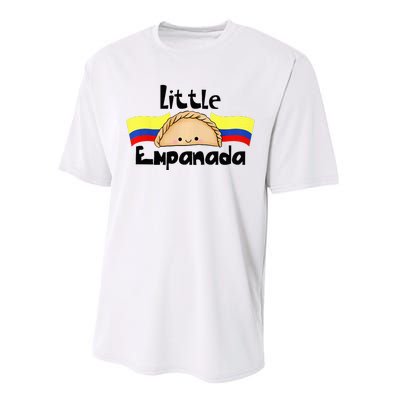 Little Empanada Funny Colombian Baby Shower Colombia Food Performance Sprint T-Shirt