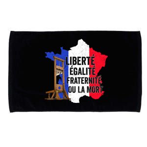 Liberty Equality Fraternity Bastille Day French Revolution Gift Microfiber Hand Towel