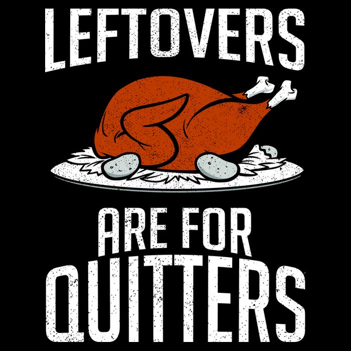 Leftovers Are For Quitters Wool Snapback Cap