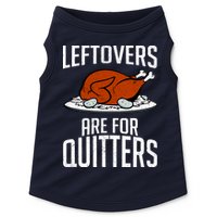 Leftovers Are For Quitters Doggie Tank